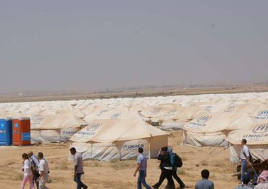 لاجئيين سوريين  - ارشيفية